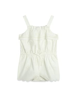 Chloé Jumpsuit-Short - White