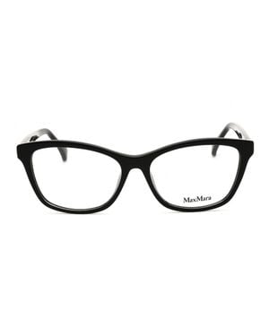 Max Mara Sleek Rectangular Eyeglasses - Brown