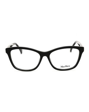 Max Mara Sleek Rectangular Eyeglasses - Brown
