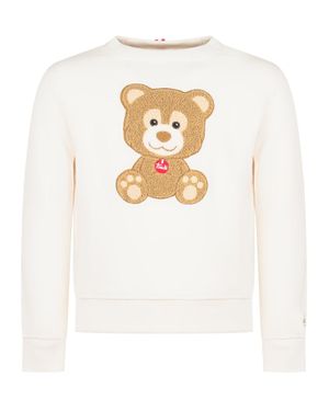 MC2 Saint Barth X Trudi Orsetto Terry Pullover Sweatshirt - White