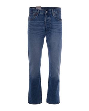 Levi's 100% Cotton Bootcut Jeans - Blue