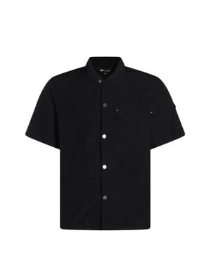 Moose Knuckles Stylish Button-Up Shirt For - Black