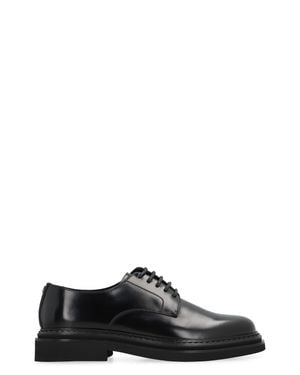 Dolce & Gabbana Brushed Calfskin Derby - Black