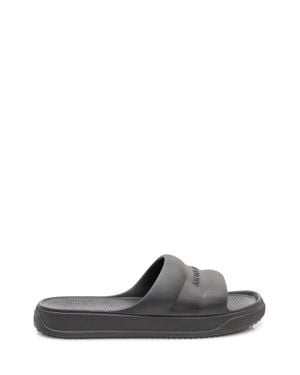 Moncler Sleek Comfort Sandals With Fascia - Gray