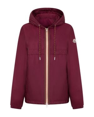 Moncler Hooded Jacket For - Red