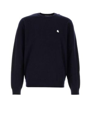 Carhartt Wool Blend Madison Sweater - Blue