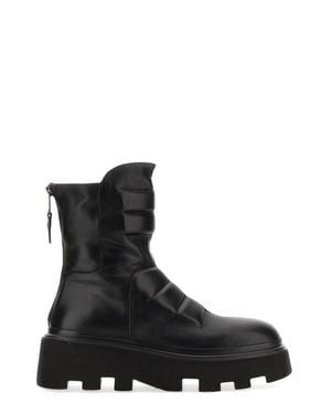 Elena Iachi Leather Boot - Black