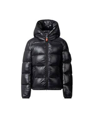 Save The Duck Hooded Jacket - Black
