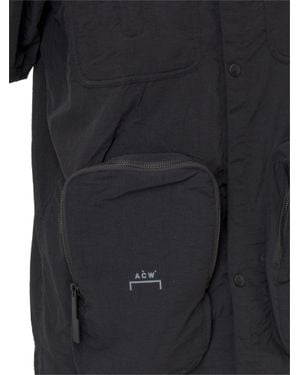 A_COLD_WALL* Utility Pocket Shirt - Black