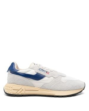Autry Smooth Tip Sneakers With Raised Insole - Blue