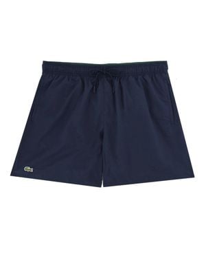 Lacoste Swimsuit With Logo - Blue