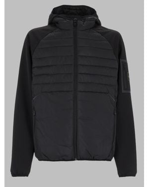 BOSS Hooded Puffer Jacket - Black
