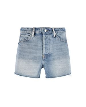 Alexander Wang 100% Cotton Denim Jeans For - Blue