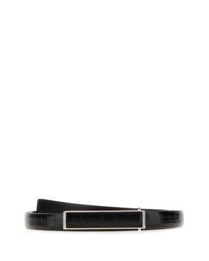 Tom Ford Reversible Buckle Belt - Black