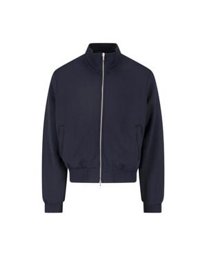 Our Legacy Zip-Front Track Jacket - Blue
