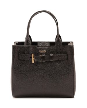 Tom Ford Small Tote Handbag - Black