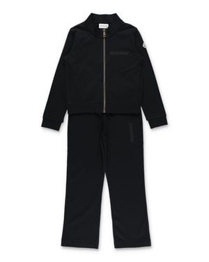 Moncler Stylish Mini P26 Jacket For Girls - Black