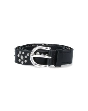 Our Legacy Leather Belt - Black