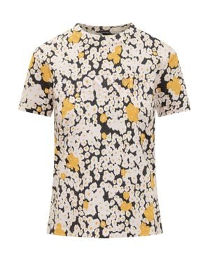 Lanvin Floral Print T-Shirt - White