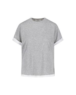 GIMAGUAS Mini Logo T-Shirt - Gray