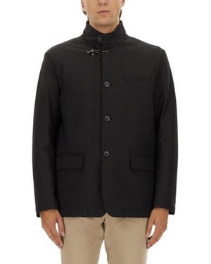 Fay Jacket With Hook - Black