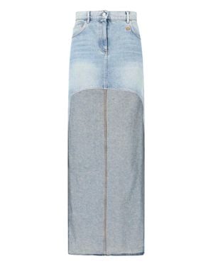 Courreges Skirts Cotton - Blue