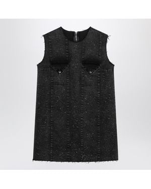 NAMACHEKO Dark Mini Dress - Black