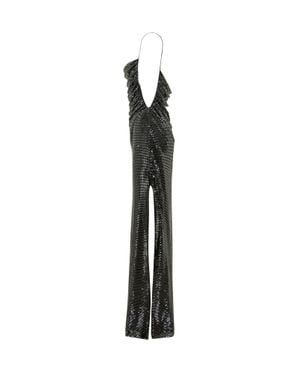 Self-Portrait Rhinestone-Embellished Maxi Dress - White