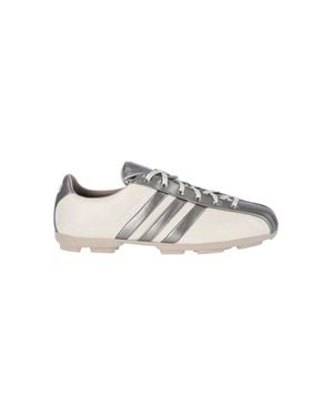 Y-3 100% Leather Sneakers - White