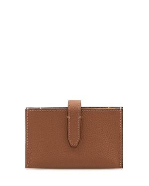 Tod's Tim Accordion Wallet - Brown