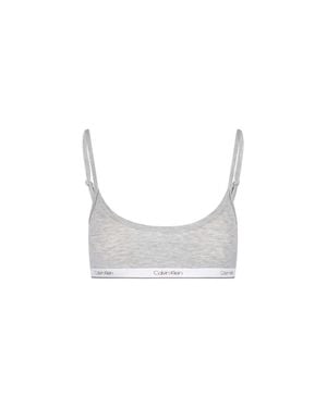 Calvin Klein Cotton-Viscose-Silk Underwear - White