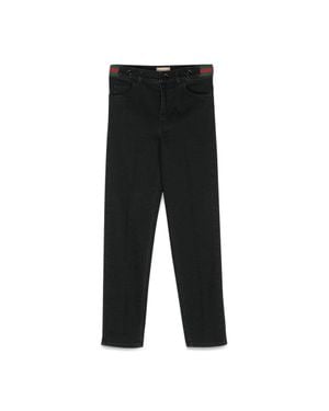 Gucci J Pants Denim//Mix - Black
