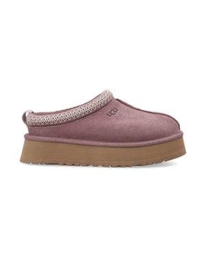 UGG Tazz Ii Platform Flat With Suede & Sheepskin Lining - Multicolor