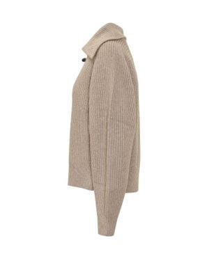 Isabel Marant Style Miranda Pullover Sweater - Natural