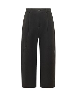 Studio Nicholson Curved Tapered Trouser Pant - Black