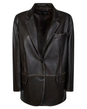 Weekend by Maxmara Pila Single-Breasted Jacket - Black