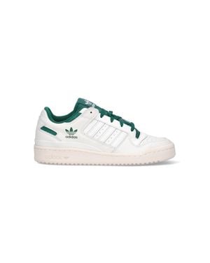 adidas 100% Leather Sneakers - White