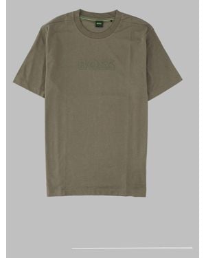BOSS 100% Cotton T-Shirt - Green