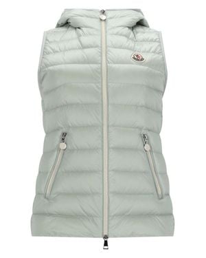 Moncler Glygosse Logo Mini Gilet - Green