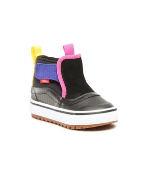 Vans Mini High Slip-On Boots For Kids - White