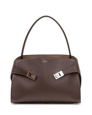 Ferragamo Mini Hug Shoulder Bag - Brown