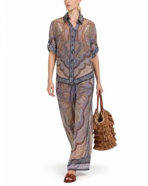 Zimmermann Wanderlust Pants - Purple