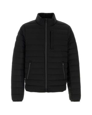 Moose Knuckles Stretch Nylon Down Jacket - Black