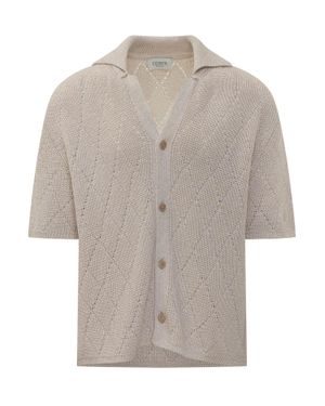 Laneus Stylish Casual Shirt - Gray
