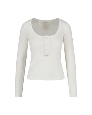 Chloé Lightweight 100% Cotton Sweater For - White