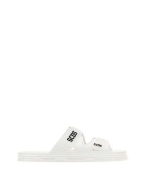 Gcds Rubber Slippers - White