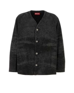 DIESEL Back Denim Jacket - Black