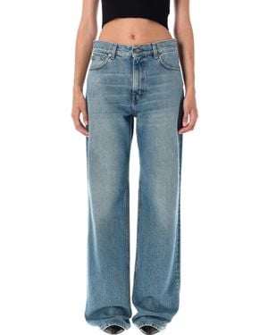 Haikure Korea Agoon Wash Jeans - Blue