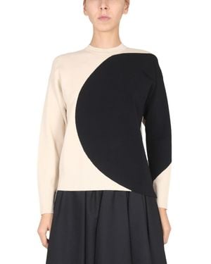 Tory Burch Cashmere Crewneck Sweater - Blue