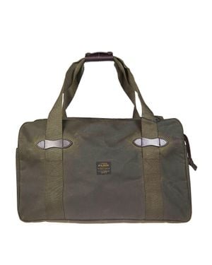 Filson Medium Canvas Duffle Bag - Black